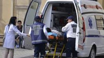 Göyçayda maşın toy çadırına girdi, 5 nəfər xəsarət aldı